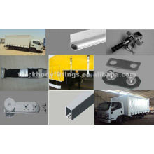 Curtain sider truck parts